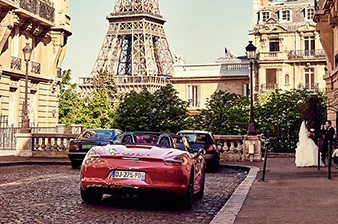 The skies above Paris