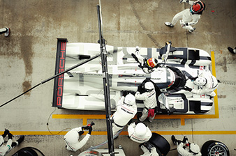 919 Hybrid, pit-stop
